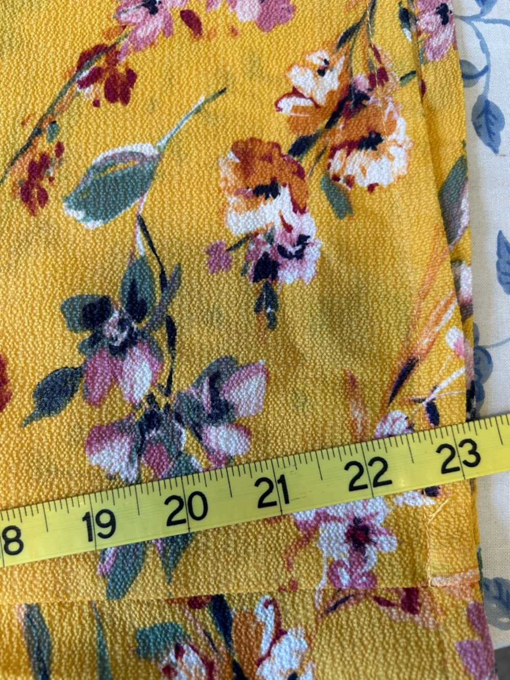 Alyx Yellow Floral V-Neck Sleeveless Wide Leg Jumpsuit XL New - Picture 8 of 12